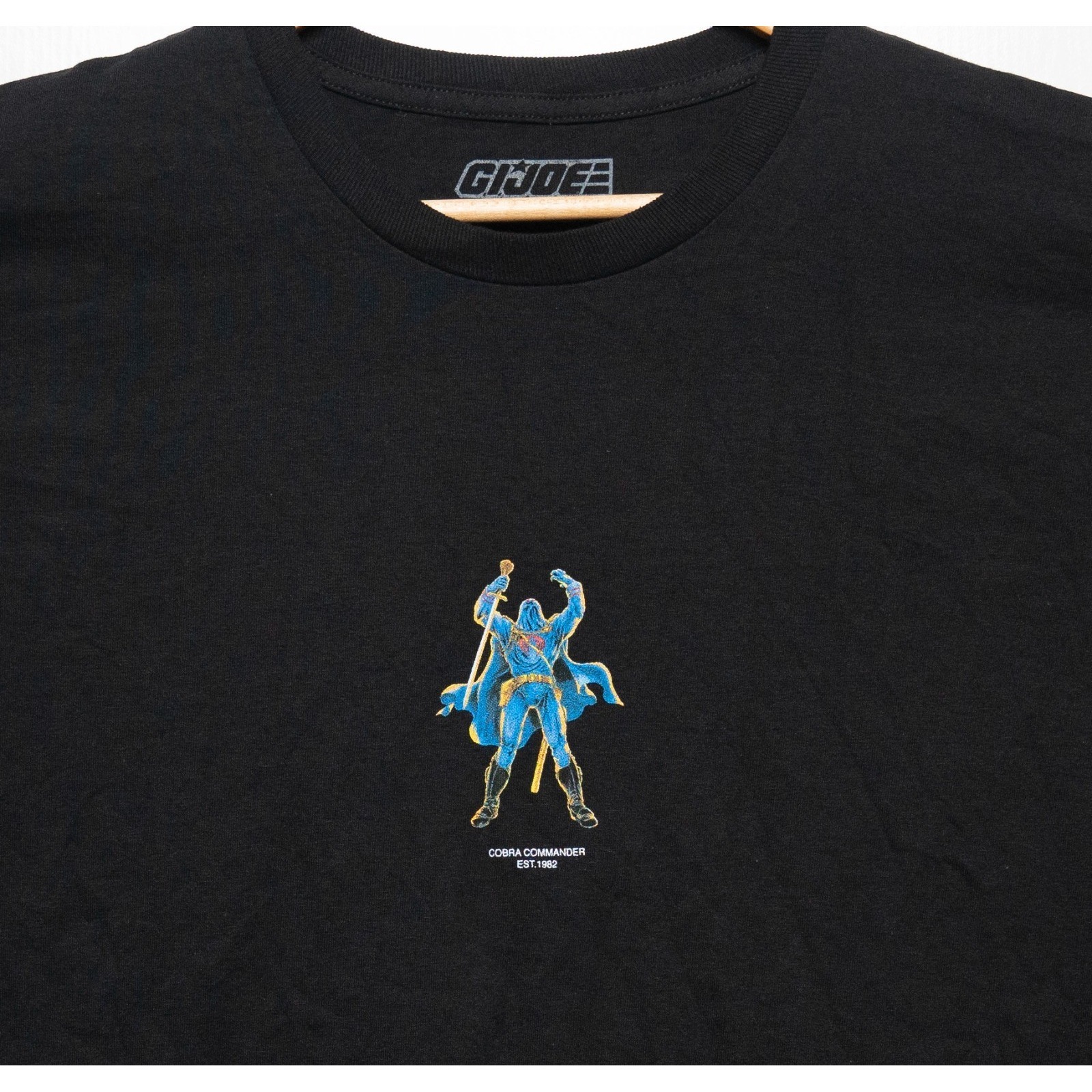Nwot G.I. Joe Shoe Palace Cobra Commander Black Graphic T-Shirt Men's Size Xl — image 2 of 8